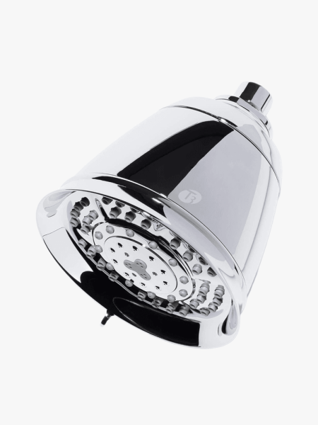 T3 Source Showerhead Shower Filter in branded component on a light gray background